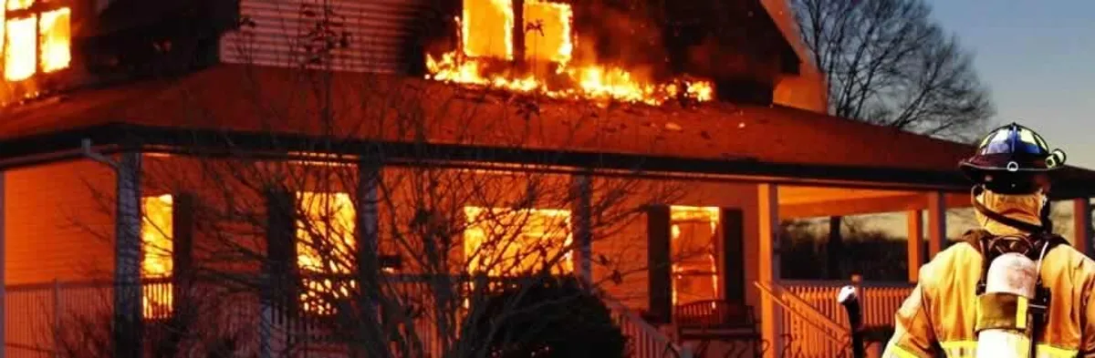 fire damage repair emergency response at a residential property affected by an active house fire in Baton Rouge, LA